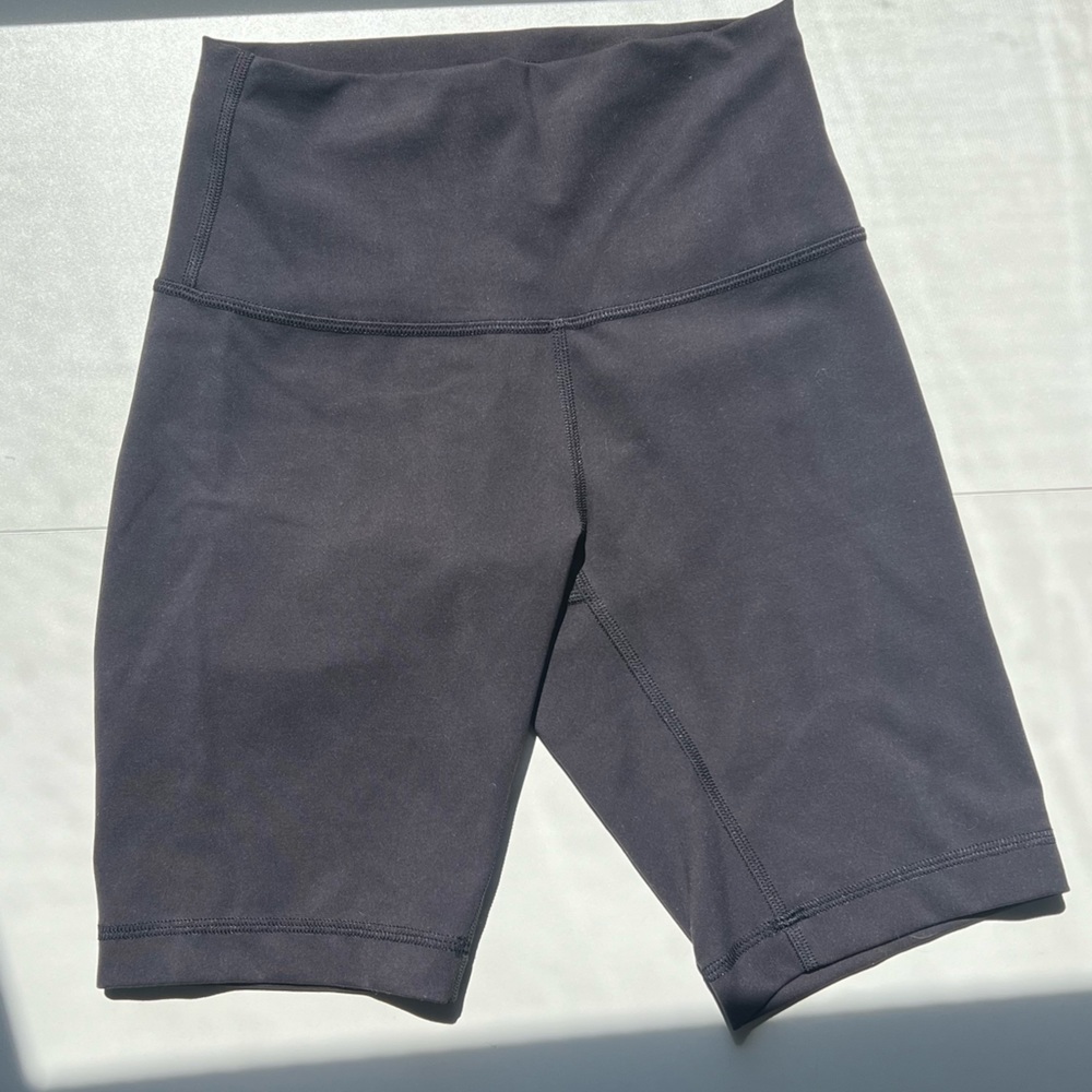 Black Lulu Lemon Biker Short